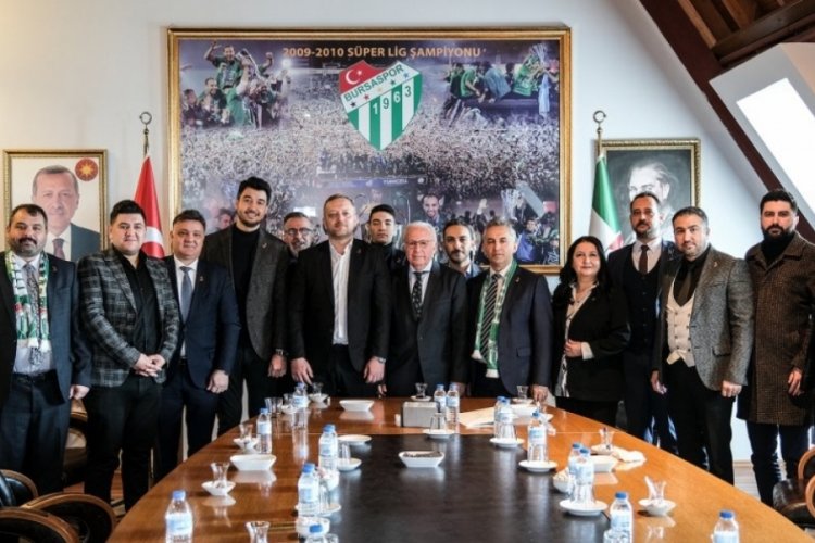 Zafer Partisi Bursa B&uuml;y&uuml;kşehir Belediye Başkan Adayı Bayram Kazancı Bursaspor'u ziyaret etti