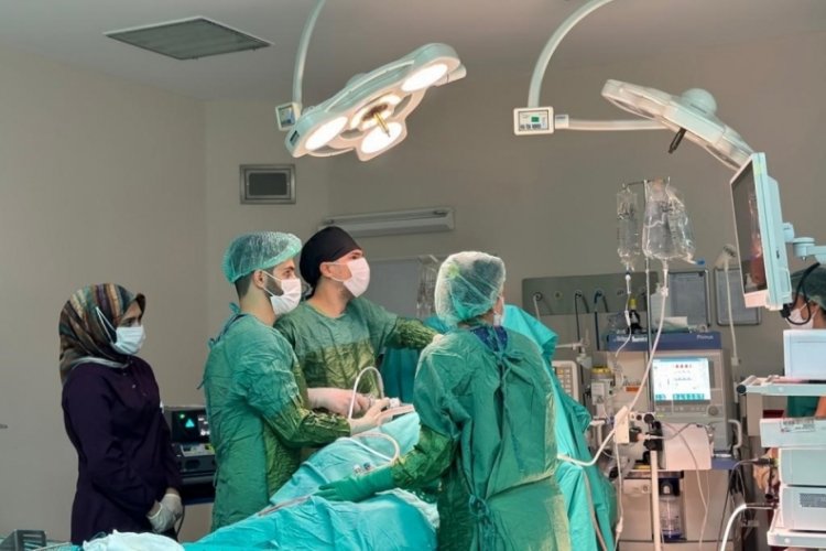 Bing&ouml;l'de g&ouml;ğ&uuml;s duvarında kitle olan hasta sağlığına kavuştu