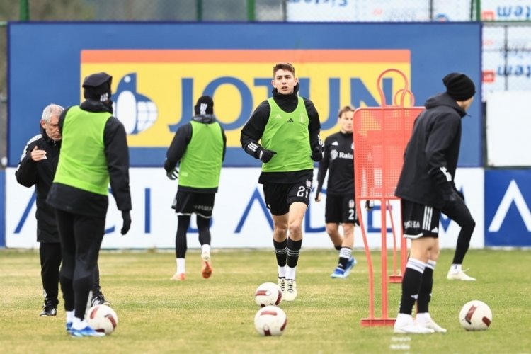 Beşiktaş, Trabzonspor ma&ccedil;ının hazırlıklarına devam etti