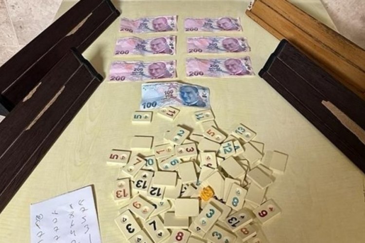 Kocaeli'nde kumar oynatılan iş yerine polis baskını