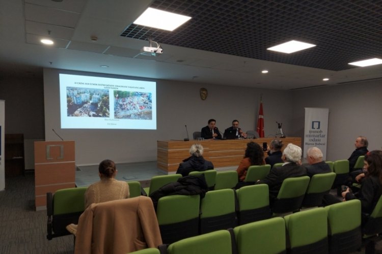 Mimarlar Odası Bursa Şubesi'nden deprem semineri