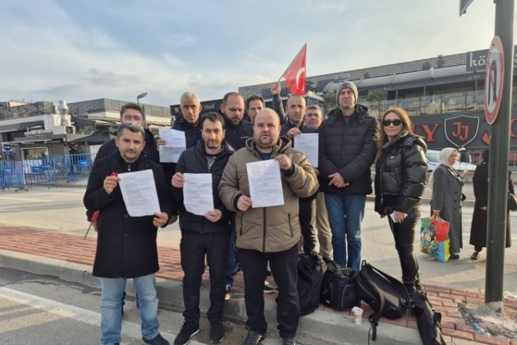 Staj mağdurları seslerini Cumhurbaşkanına duyurdular