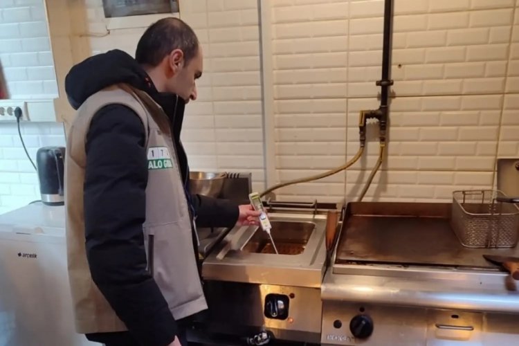 Bursa'da Fast-food işletmelerinde kızartma yağı&nbsp;denetimi