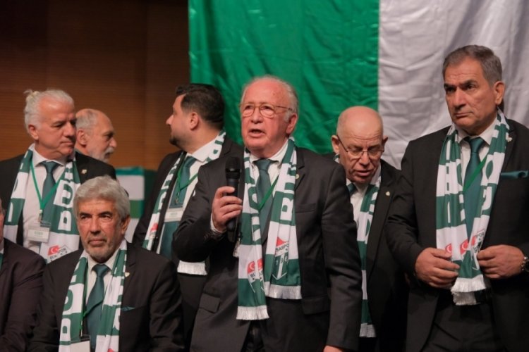 Bursaspor Başkanı Sinan B&uuml;r, Cumhurbaşkanı Recep Tayyip Erdoğan'la g&ouml;r&uuml;şt&uuml;