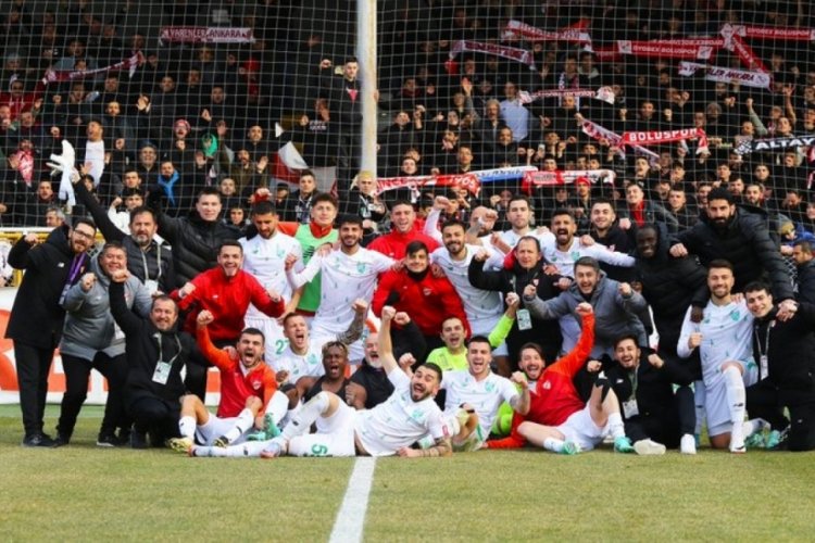 Boluspor, Ankara Ke&ccedil;i&ouml;reng&uuml;c&uuml;'n&uuml; deplasmanda yendi