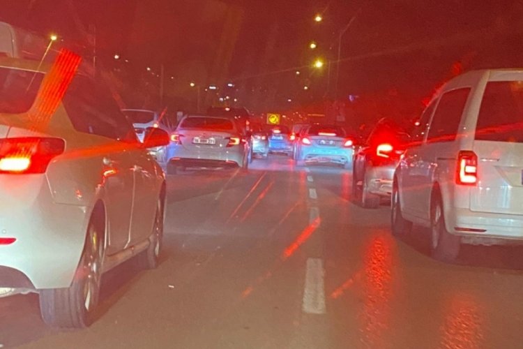 Bursa'da trafik durma noktasına geldi!