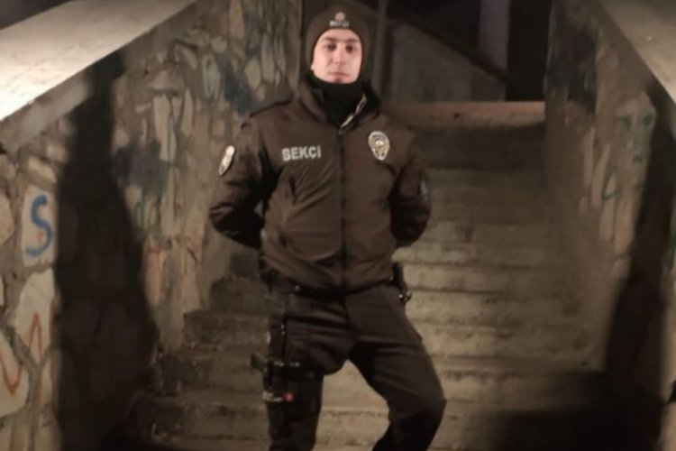 Kırşehir'de kendisini uyaran bek&ccedil;iyi takip edip kalbinden bı&ccedil;akladı