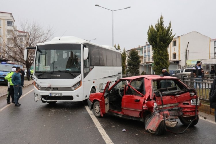 Elazığ'da zincirleme trafik kazası: 2 yaralı