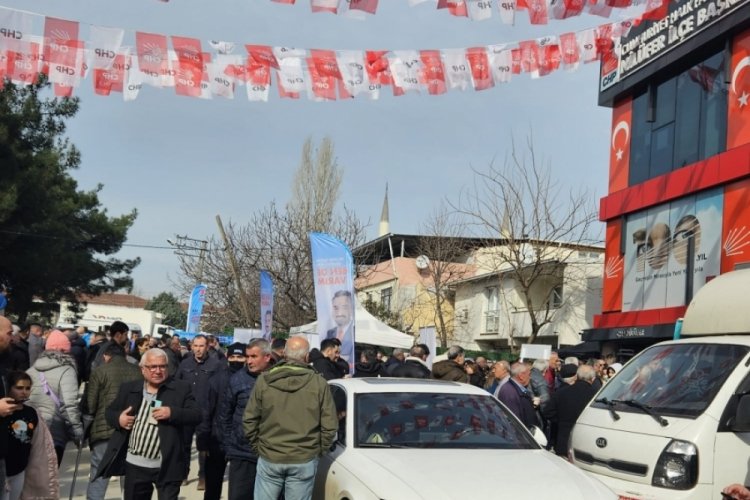 Bursa'da Nil&uuml;fer CHP Belediye Meclis &uuml;yesi adaylığı i&ccedil;in &ouml;n se&ccedil;im