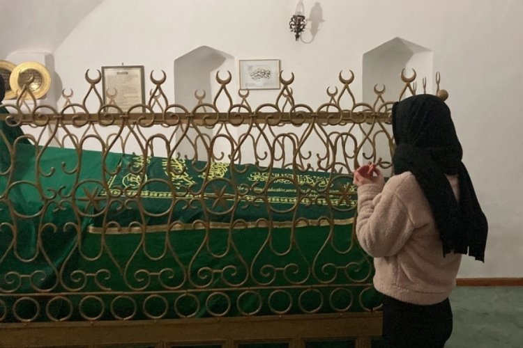 &Ccedil;ankırı'da Hacı Mustafa Efendi'nin kabri, 210 yıldır ziyaret&ccedil;ilerini ağırlıyor