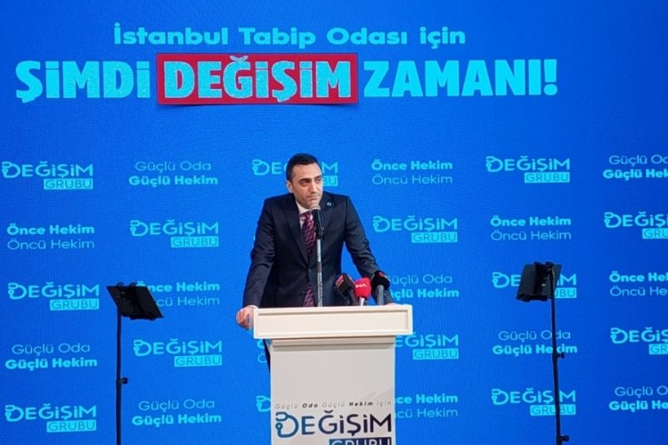 İstanbul Tabip Odası Başkan Adayı Dr. Ahmet Er&ccedil;ek se&ccedil;im beyannamesini a&ccedil;ıkladı