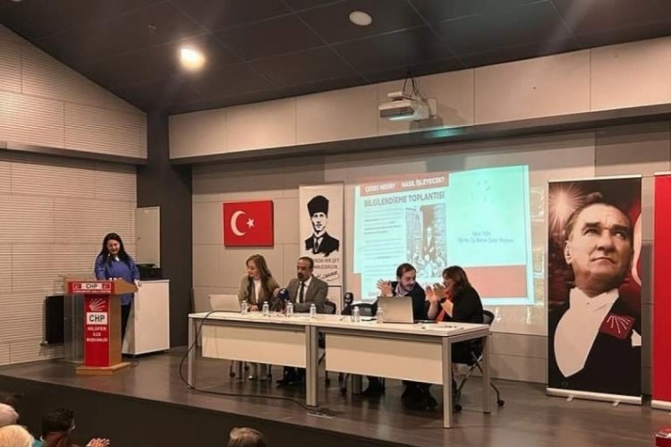 CHP Nil&uuml;fer Kadın Kolları &Ccedil;EDES'e hayır dedi