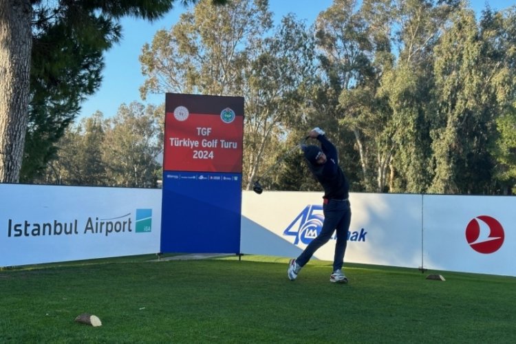 2024 TGF T&uuml;rkiye Golf Turu 1. Ayak m&uuml;sabakaları Antalya'da oynandı