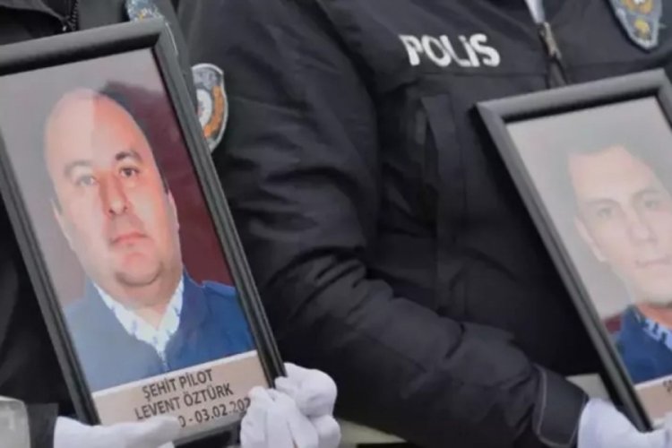 Helikopter kazasında şehit olan 2 pilotun cenazesi Ankara'ya getirildi