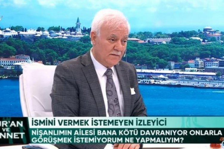 Nihat Hatipoğlu nişanlı seyircinin s&ouml;zleri sonrası dayanamadı! Gen&ccedil; kadını uyardı