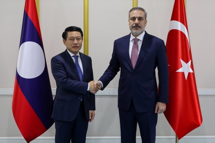 Bakan Fidan, Laos Başbakan Yardımcısı ile g&ouml;r&uuml;şt&uuml;