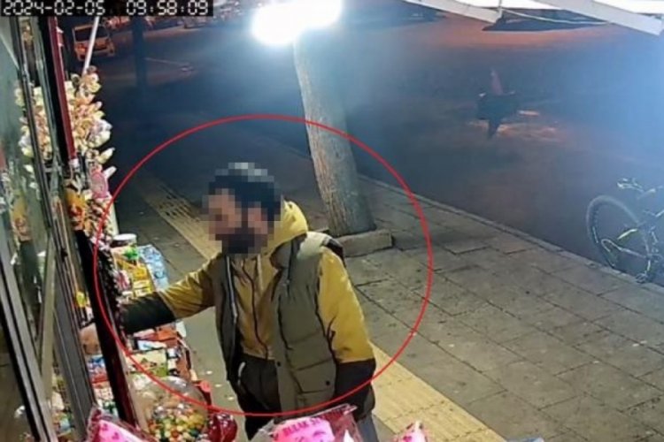 B&uuml;fe sahibinin uyumasını fırsat bilen hırsız telefon, para ve sigara &ccedil;aldı