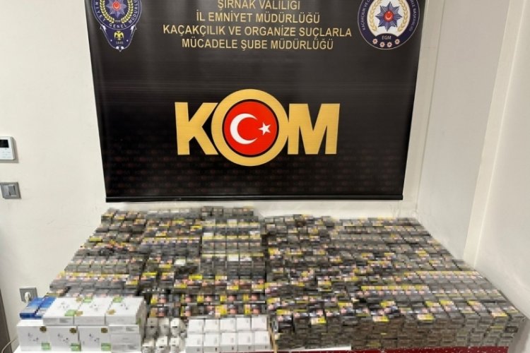 Şırnak'ta ka&ccedil;ak&ccedil;ılık ve asayiş operasyonu! 74 ş&uuml;pheli g&ouml;zaltına alındı