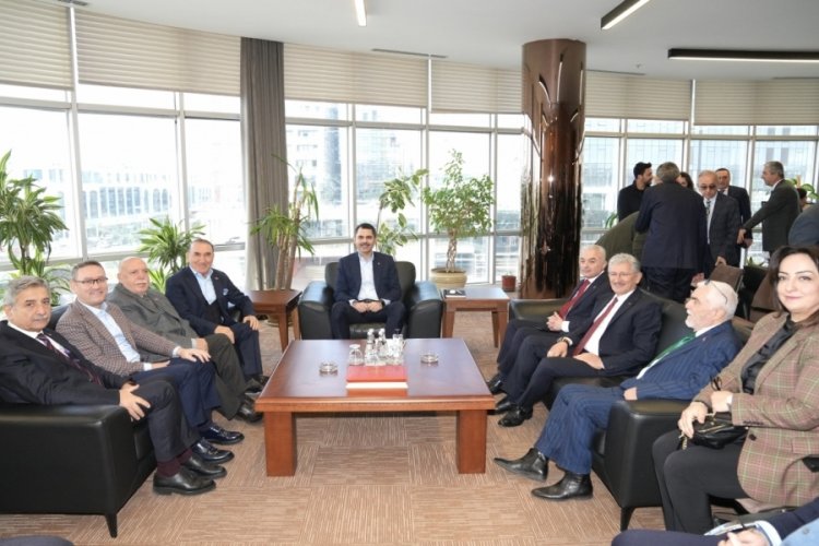 Murat Kurum, İkitelli Organize Sanayi Sitesi'ni ziyaret etti