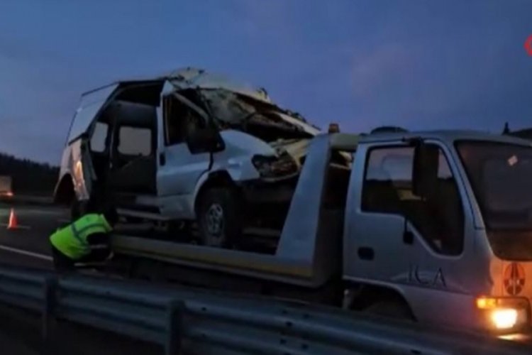 Kuzey Marmara Otoyolu'nda kaza: 1 yaralı