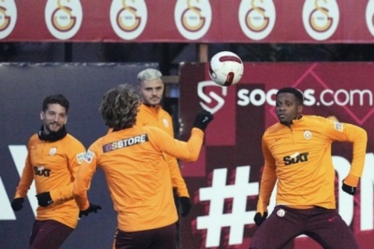 Galatasaray, Bandırmaspor ma&ccedil;ı hazırlıklarını tamamladı