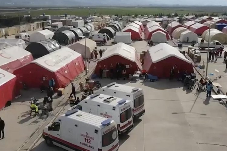 Deprem b&ouml;lgesinde bir yılda 50 milyona yakın birinci basamak muayenesi yapıldı