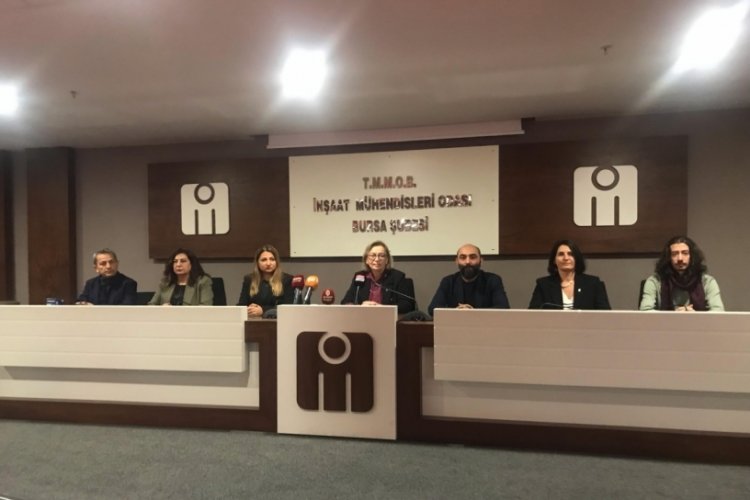 İMO Bursa şubesinden 6 Şubat a&ccedil;ıklaması