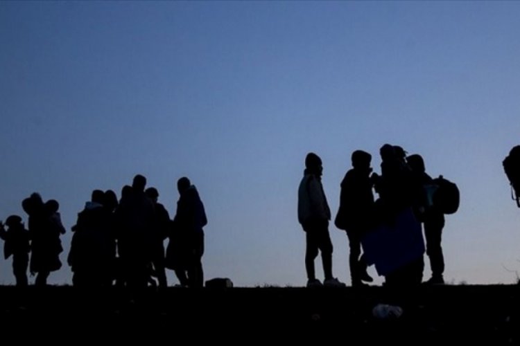 Kırklareli'nde 9 d&uuml;zensiz g&ouml;&ccedil;men yakalandı