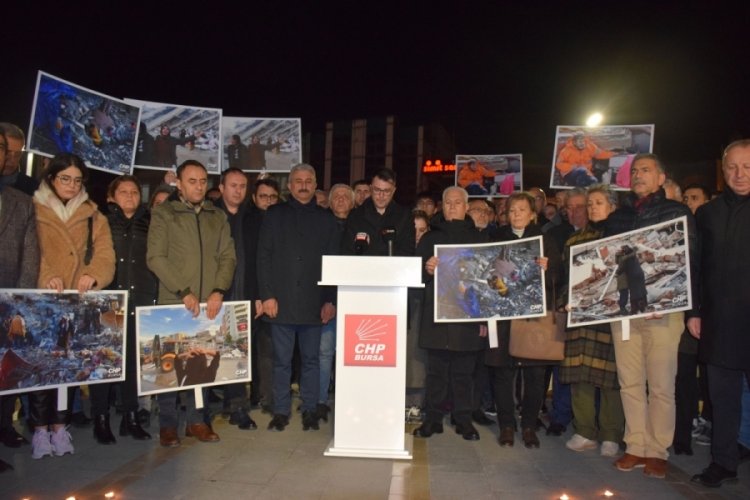 CHP Bursa İl Başkanlığı 04.17'de meydanlardaydı