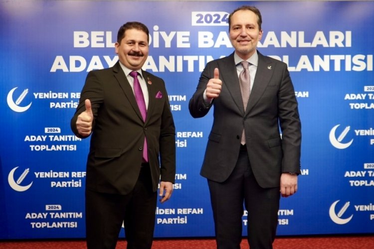 Yeniden Refah Partisi 80 belediye başkan adayını daha a&ccedil;ıkladı