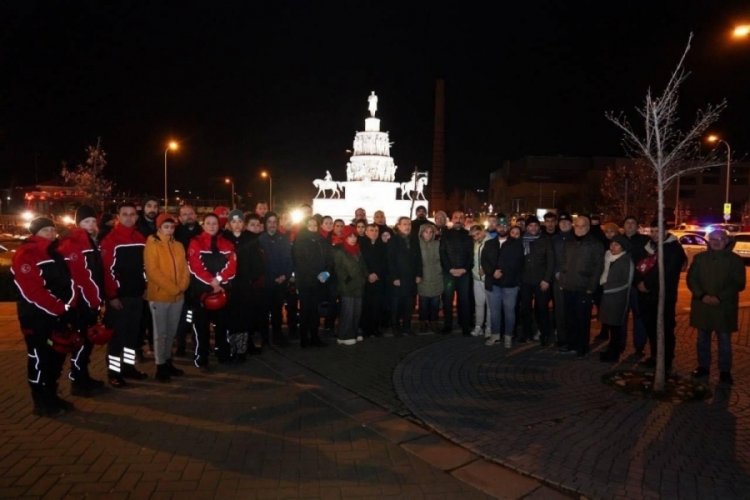 Eskişehir'de 6 Şubat depreminde vefat eden vatandaşlar anıldı