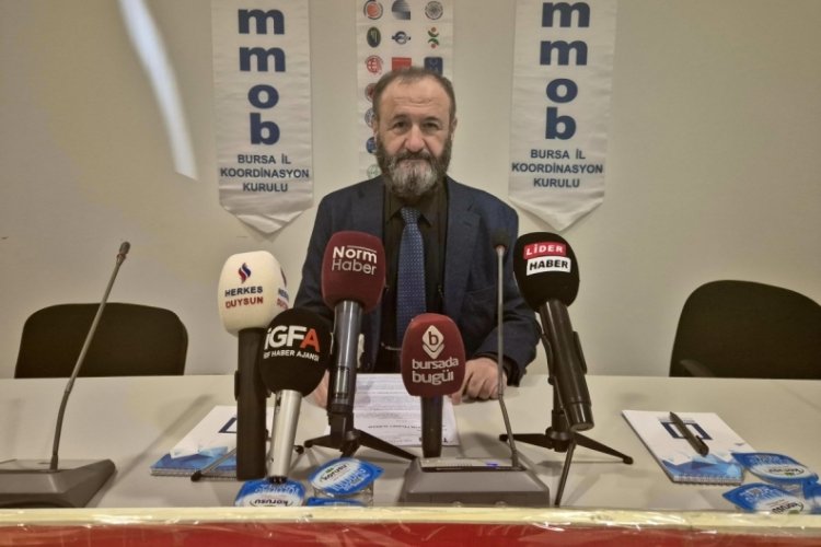 TMMOB, KESK, DİSK ve Bursa Tabipler Odası'ndan ortak basın a&ccedil;ıklaması&nbsp;