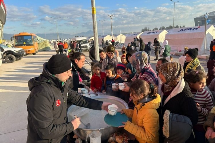 Osmangazi 6 Şubat depreminin yaralarına merhem oldu