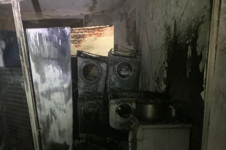 Tekirdağ'da hurda deposunda korkutan yangın