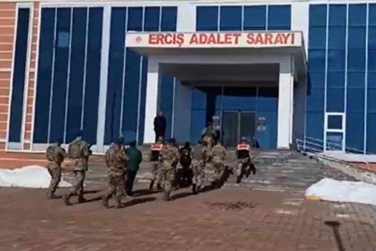 Van'da su&ccedil; &ouml;rg&uuml;t&uuml;ne operasyon: 5 tutuklama