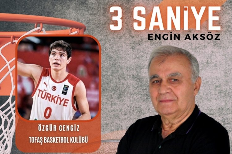 3 Saniye'nin konuğu TOFAŞ Basketbol Kul&uuml;b&uuml; oyuncusu &Ouml;zg&uuml;r Cengiz