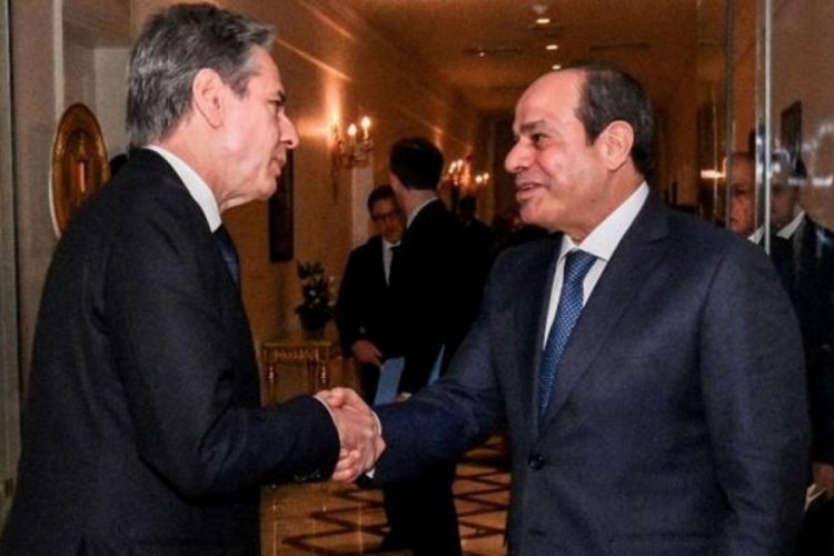 ABD Dışişleri Bakanı Blinken, Mısır Cumhurbaşkanı Sisi ile g&ouml;r&uuml;şt&uuml;