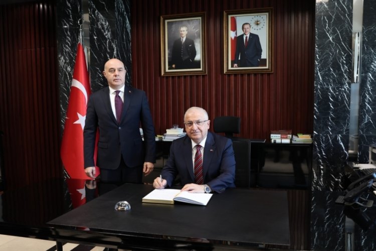 Bakan G&uuml;ler, Irak'ta, Bağdat B&uuml;y&uuml;kel&ccedil;iliğini ziyaret etti