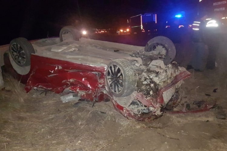 Isparta'da otomobil takla attı! S&uuml;r&uuml;c&uuml; hayatını kaybetti