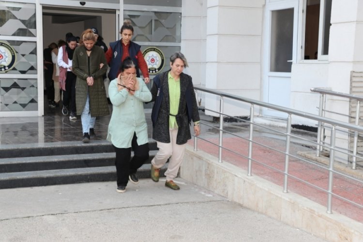 Mersin'de kadın hırsızlık &ccedil;etesi &ccedil;&ouml;kertildi