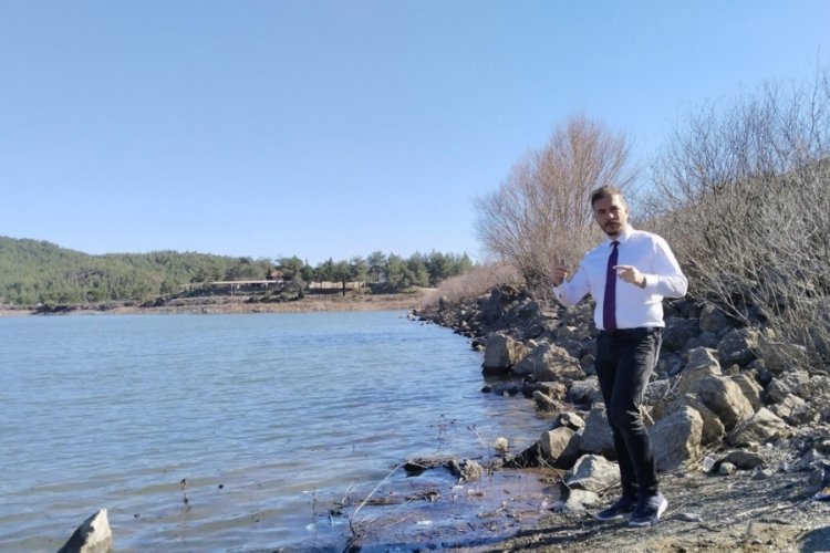Muğla'da Geyik Barajı'ndaki su seviyesi y&uuml;zde 56'da kaldı