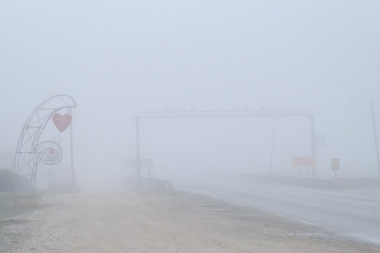 Kırklareli'nde yoğun sis etkili oldu