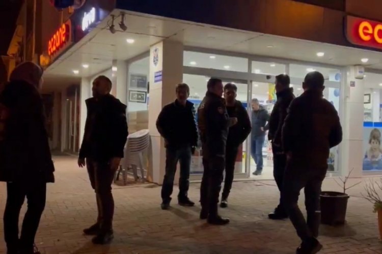 Bursa'da eczane &ccedil;alışanını tehdit eden şahıs tutuklandı