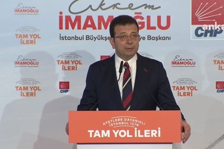 İmamoğlu: Her projemizi istediğiniz gibi kopyalayabilirsiniz