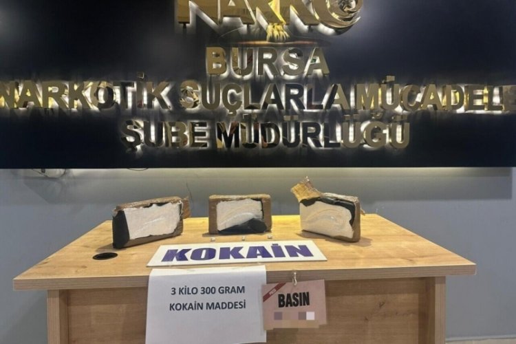 Bursa'da uyuşturucu ticareti operasyonu! 3 kilo kokain ele ge&ccedil;irildi