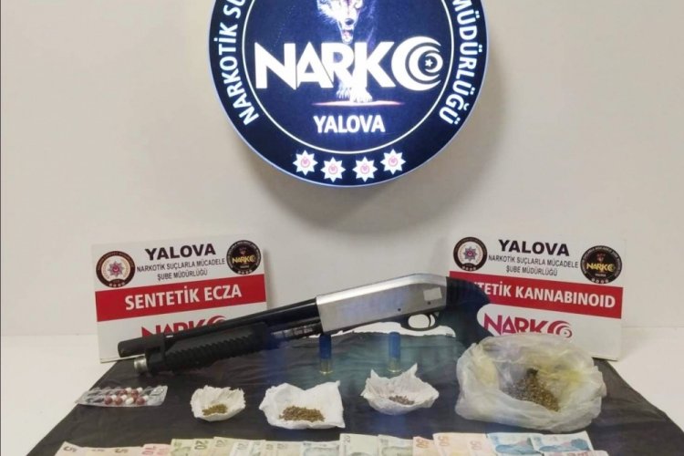 Yalova'daki uyuşturucu operasyonlarında 1 tutuklama