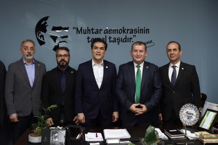 Buğra Kavuncu muhtarlarla bir araya geldi