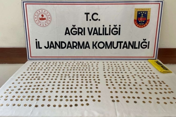 Ağrı'da tarihi eser ka&ccedil;ak&ccedil;ılığı operasyonu