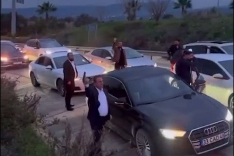Mersin'de d&uuml;ğ&uuml;n konvoyunda silah sıkmanın bedelini ağır &ouml;dediler