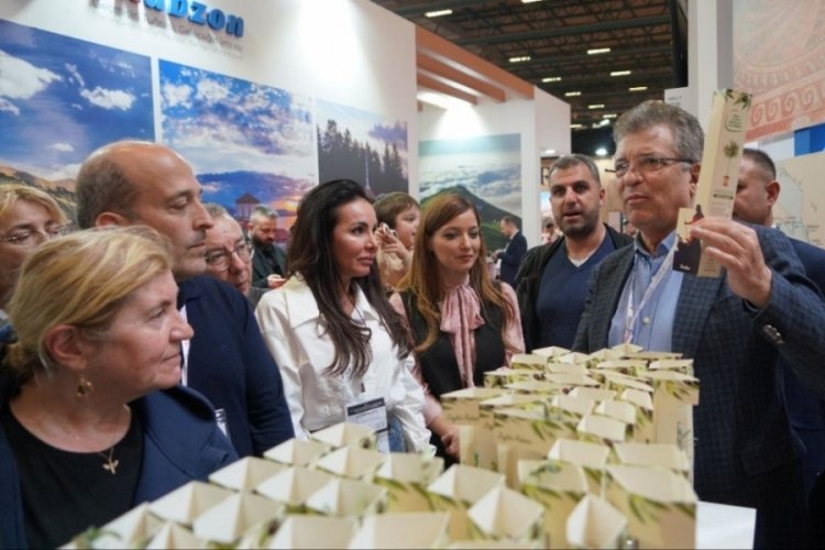 Balıkesir'de zeytin fidanları fuarın g&ouml;zdesi oldu